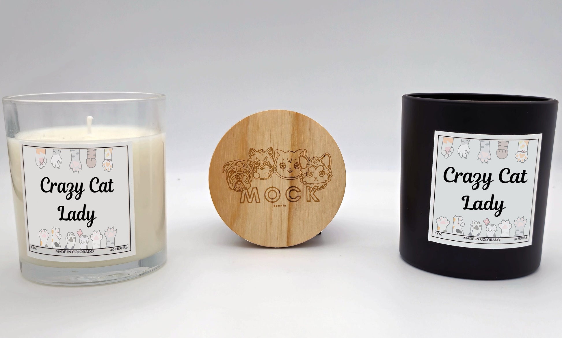 Crazy Cat Lady Scented Soy Wax Candle!